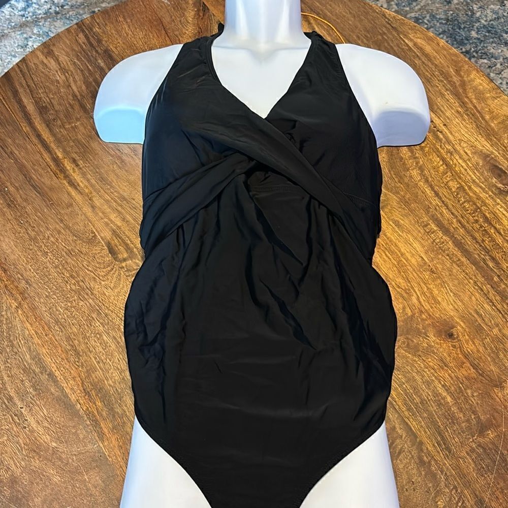 Black one piece size large